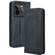 Чехол Deexe Retro Style для Realme GT 7 Pro - Blue (377219L)