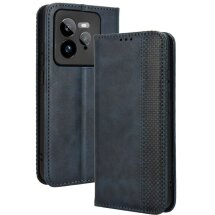 Чехол Deexe Retro Style для Realme GT 7 Pro - Blue: фото 1 из 7