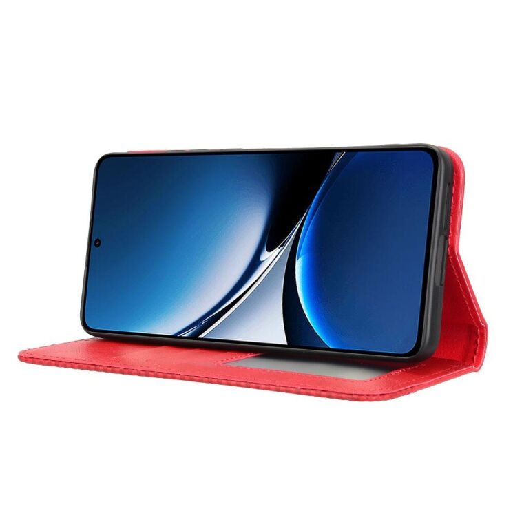 Чохол Deexe Retro Style для Xiaomi Poco X7 Pro - Red: фото 8 з 15