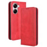 Чохол Deexe Retro Style для Xiaomi Poco X7 Pro - Red (371713R)
