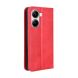 Чохол Deexe Retro Style для Xiaomi Poco X7 Pro - Red (371713R). Фото 3 з 15