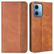 Чехол Deexe Retro Style для Xiaomi Redmi Note 12 5G / Poco X5 - Brown (312312Z). Фото 1 из 7