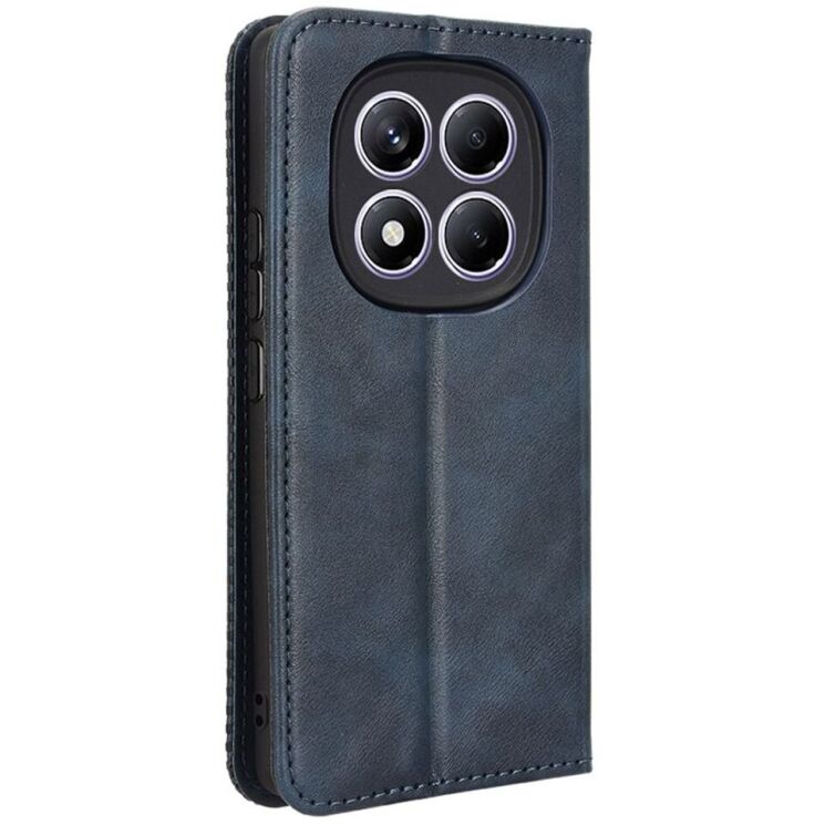 Чехол Deexe Retro Style для Xiaomi Redmi Note 14 Pro - Blue: фото 6 из 7