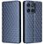 Чехол Deexe Rhombus Book для Motorola Edge 60 / Edge 60 Fusion - Blue: фото 1 из 10