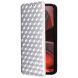 Чехол Deexe Rhombus Book для Motorola Moto G15 / G15 Power - Silver (372611S). Фото 6 из 10
