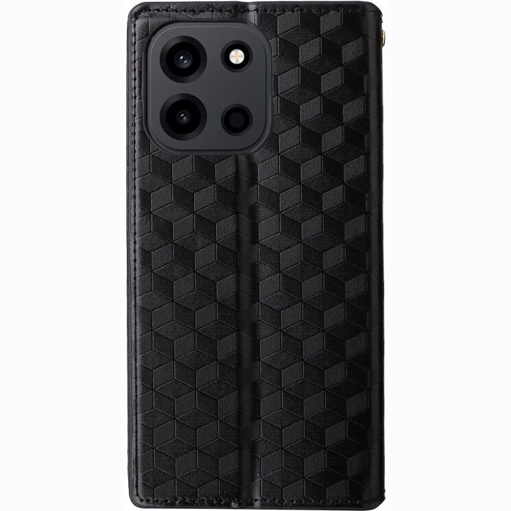 Чохол Deexe Rhombus Book для OnePlus Nord 6 - Black: фото 7 з 10