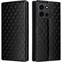 Чохол Deexe Rhombus Book для OnePlus Nord 6 - Black: фото 1 з 10