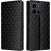 Чохол Deexe Rhombus Book для OnePlus Nord 6 - Black: фото 1 з 10