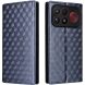 Чехол Deexe Rhombus Book для Xiaomi Poco F9 Ultra - Blue (430113L). Фото 1 из 10