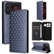 Чехол Deexe Rhombus Book для Xiaomi Poco F9 Ultra - Blue (430113L). Фото 6 из 10