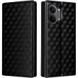 Чохол Deexe Rhombus Book для Xiaomi Poco X8 Pro Max - Black (408901B)