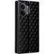 Чохол Deexe Rhombus Book для Xiaomi Poco X8 Pro Max - Black (408901B). Фото 7 з 9