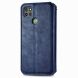 Чехол Deexe Rhombus Wallet для Motorola Moto G9 Power - Blue (252419L). Фото 4 из 21