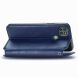 Чехол Deexe Rhombus Wallet для Motorola Moto G9 Power - Blue (252419L). Фото 6 из 21