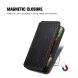 Чехол Deexe Rhombus Wallet для OPPO Reno 15 Pro - Black (405639B). Фото 6 из 8