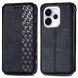Чехол Deexe Rhombus Wallet для OPPO Reno 15 Pro - Black (405639B). Фото 1 из 8