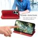Чехол Deexe Rhombus Wallet для OPPO Reno 15 Pro - Black (405639B). Фото 8 из 8