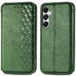 Чехол Deexe Rhombus Wallet для Samsung Galaxy A35 (A356) - Green (348086G)