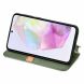 Чехол Deexe Rhombus Wallet для Samsung Galaxy A35 (A356) - Green (348086G). Фото 3 из 6