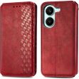 Чехол Deexe Rhombus Wallet для Xiaomi Poco X8 Pro - Red (409027R)