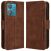 Чехол Deexe Wallet Stand для Motorola Edge 40 Neo - Brown: фото 1 из 7