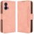Чехол Deexe Wallet Stand для Motorola Moto G85 - Pink: фото 1 из 7