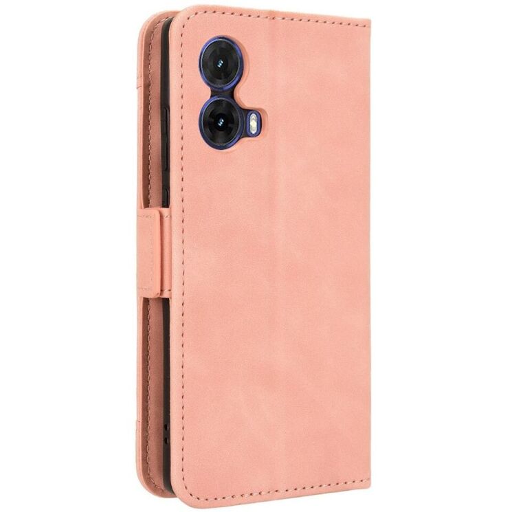 Чехол Deexe Wallet Stand для Motorola Moto G85 - Pink: фото 7 из 7