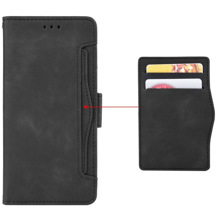 Чохол Deexe Wallet Stand для Samsung Galaxy A07 (A075) - Black: фото 10 з 15