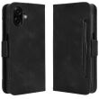 Чехол-книжка с кармашками Deexe Wallet Stand для Samsung Galaxy A07 (A075) - Black (384538B)