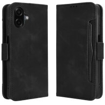 Чохол Deexe Wallet Stand для Samsung Galaxy A07 (A075) - Black: фото 1 з 15