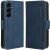 Чехол Deexe Wallet Stand для Samsung Galaxy A35 (A356) - Blue: фото 1 из 7