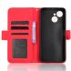 Чехол-книжка с кармашками Deexe Wallet Stand для TECNO Spark 40C - Red (390304R). Фото 4 из 15