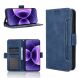 Чехол-книжка с кармашками Deexe Wallet Stand для Xiaomi 17 Pro - Blue (390711L). Фото 7 из 15