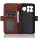 Чехол Deexe Wallet Stand для Xiaomi Poco F8 Ultra - Brown (403405Z). Фото 3 из 14