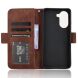 Чехол Deexe Wallet Stand для Xiaomi Poco X7 Pro - Brown (371703Z). Фото 4 из 7