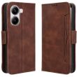 Чехол Deexe Wallet Stand для Xiaomi Poco X7 Pro - Brown (371703Z)