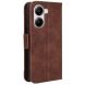Чехол Deexe Wallet Stand для Xiaomi Poco X7 Pro - Brown (371703Z). Фото 6 из 7