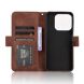 Чехол Deexe Wallet Stand для ZTE Nubia V70 - Brown (381501Z). Фото 5 из 7