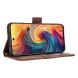 Чехол Deexe Wallet Stand для ZTE Nubia V70 - Brown (381501Z). Фото 4 из 7