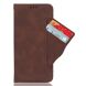 Чехол Deexe Wallet Stand для ZTE Nubia V70 - Brown (381501Z). Фото 2 из 7
