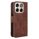 Чехол Deexe Wallet Stand для ZTE Nubia V70 - Brown (381501Z). Фото 6 из 7