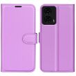 Чехол-книжка Deexe Book Type для Motorola Moto G24 / G04 / G04s / E14 - Purple (347824V)