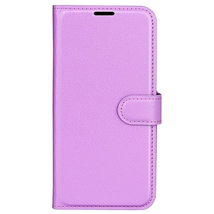 Чехол-книжка Deexe Book Type для Motorola Moto G24 / G04 / G04s / E14 - Purple: фото 4 из 8
