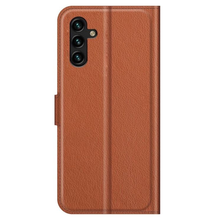 Чохол-книжка Deexe Book Type для Samsung Galaxy A13 5G (A136) / A04s (A047) - Brown: фото 4 з 8