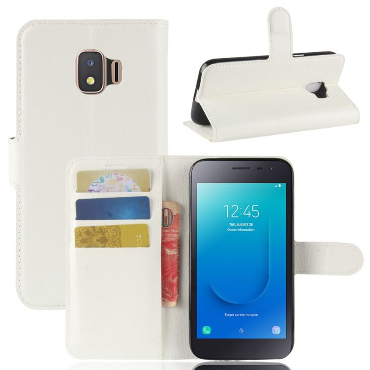 Чохол-книжка Deexe Book Type для Samsung Galaxy J2 Core (J260) - White: фото 1 з 6