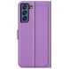 Чехол-книжка Deexe Book Type для Samsung Galaxy S21 FE (G990) - Purple (230627V). Фото 4 из 8