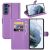 Чехол-книжка Deexe Book Type для Samsung Galaxy S21 FE (G990) - Purple: фото 1 из 8