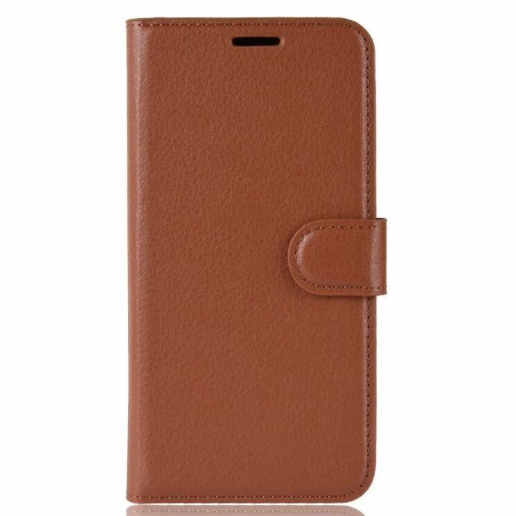 Классический чехол-книжка Deexe Book Type для ZTE Blade A3 (2020) - Brown: фото 2 из 6