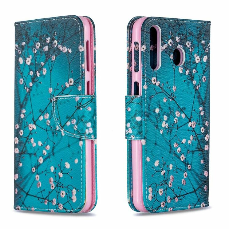 Чохол-книжка Deexe Color Wallet для Samsung Galaxy M30 (M305) / A40s (A407) - Tree with Flowers: фото 4 з 8