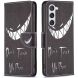Чехол-книжка Deexe Color Wallet для Samsung Galaxy S24 (S921) / Galaxy S25 (S931) - Don't Touch My Phone (347149B). Фото 1 из 7